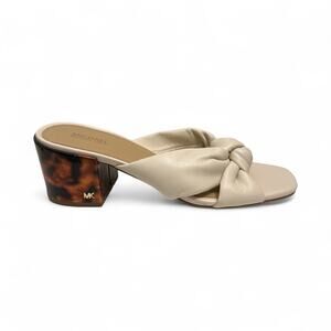 Michael Michael Kors Women's Josie Slip-On Knotted Sandals Size 8.5